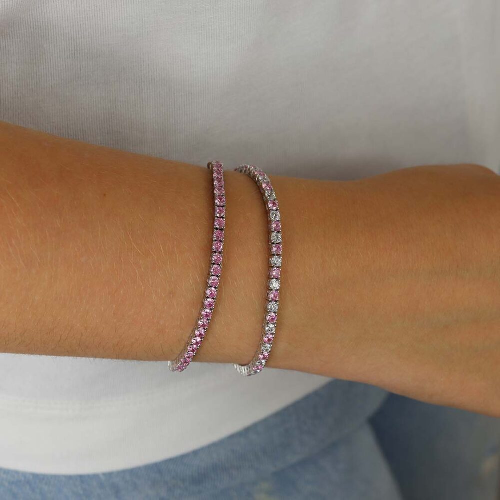 Alma Pink Tourmaline Bracelet Heidi Kjeldsen Jewellers BL4143