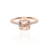 Jesper Morganite Diamond Ring Heidi Kjeldsen Jewellers R4974 white