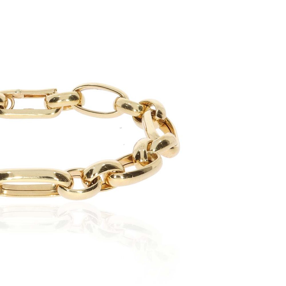 PLBL0001 Preloved 18ct Yellow Gold Bracelet Heidi Kjeldsen Ltd white1