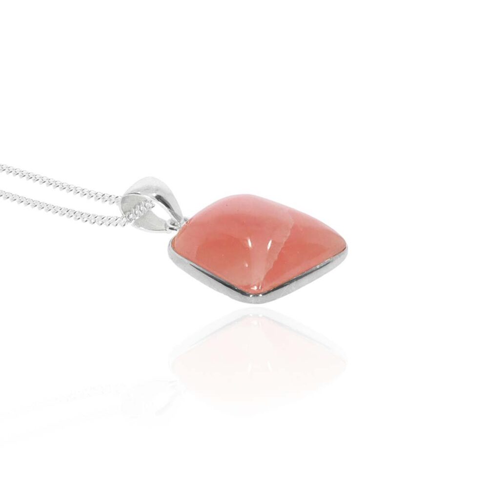 PLP0001 Preloved Rhodochrosite Pendant Heidi Kjeldsen Ltd white1