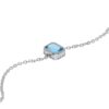 Freja Blue Topaz and Octogen Rubover Bracelet Heidi Kjeldsen Jewellers BL4152 white1