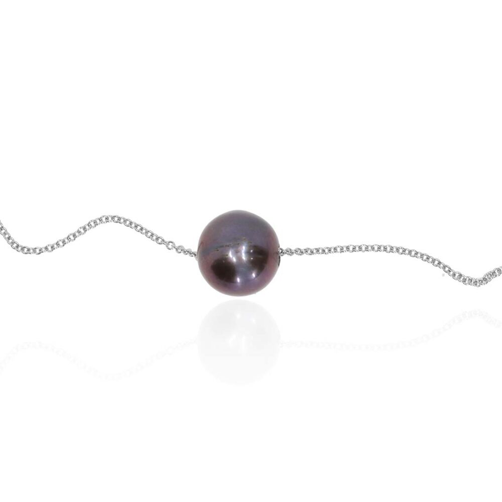 Grete Black Pearl Pendent Heidi Kjeldsen Jewellery white1 P1687