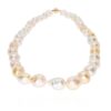 Nanna Golden South Sea Baroque Pearl Necklace Heidi Kjeldsen Jewellers NL1337 white