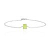 Nanna Peridot Octogen Claw Set Bracelet Heidi Kjeldsen Jewellery BL4156 white1