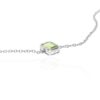 Nanna Peridot Octogen Rubover Bracelet Heidi Kjeldsen Jewellery BL4153 white2