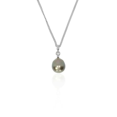 PL0002 Preloved Tatihan Pearl Diamond Pendant Heidi Kjeldsen Ltd white1