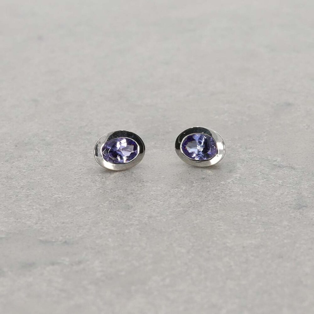 Viola Tanzanite Earrings Heidi Kjeldsen Jewellery ER5060 still