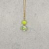 Heidi Lime Green Floral Murano Glass Pendant Heidi Kjeldsen Jewellery P1411 still