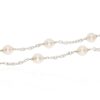 Margit Cultured Pearl Double Chain Necklace Heidi Kjeldsen Jewellers NL1322 white