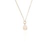 Margit Cultured Pearl Pendant Heidi Kjeldsen Jewellery P1503 white
