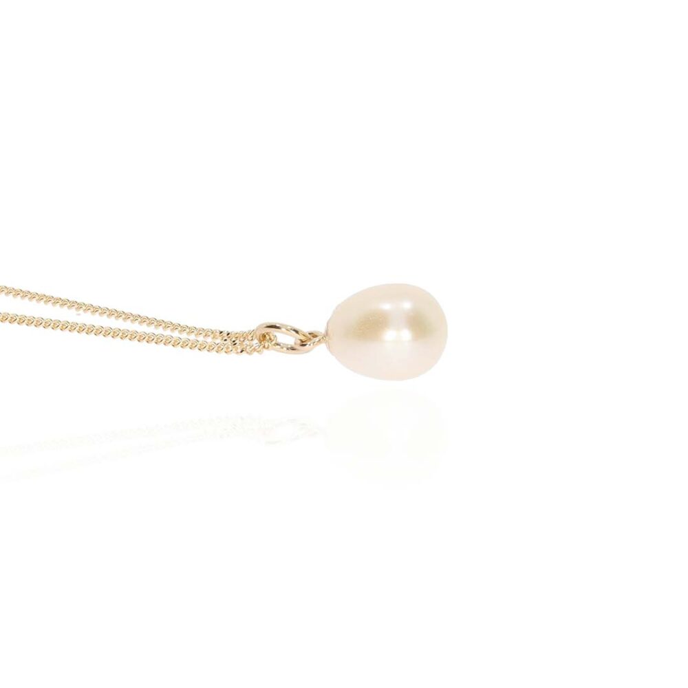 Margit Cultured Pearl Pendant Heidi Kjeldsen Jewellery P1503 white1