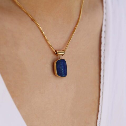 Per Opal and Gold Boulder Pendant Heidi Kjeldsen Jewellers P1547