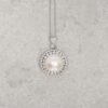 Margit Cultured Pearl and Diamond Pendant Heidi Kjeldsen Jewellery P1700 still