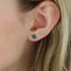 Per Black Opal Earrings Heidi Kjeldsen Jewellery ER4995 Model