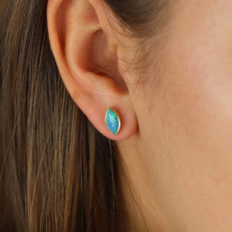 Per Marquise Opal Doublet Earrings Heidi Kjeldsen Jewellers ER5120