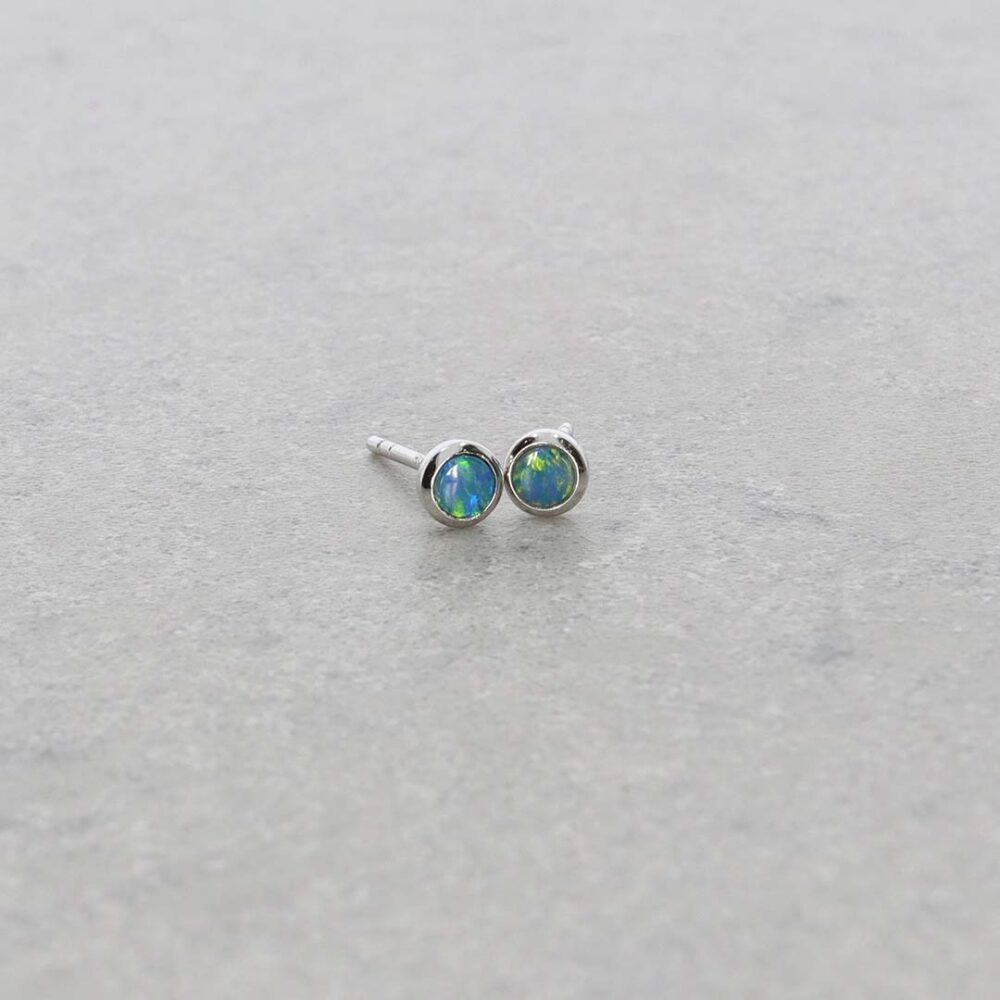 Per Opal 3mm Earrings Heidi Kjeldsen Jewellery ER5109 still