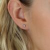 Per Opal Cabochon Earrings Heidi Kjeldsen Jewellery ER4944 Model