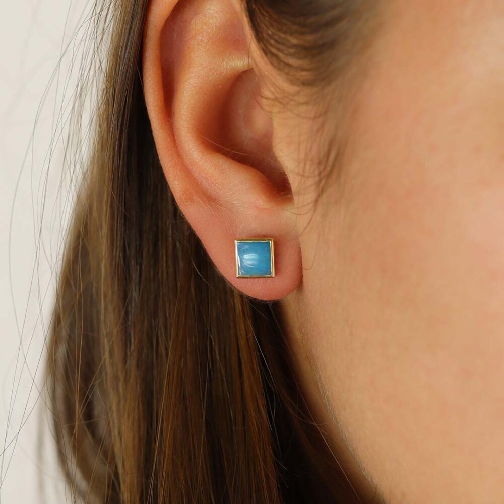 Per Square Opal Earrings Heidi Kjeldsen Jewellers ER5114