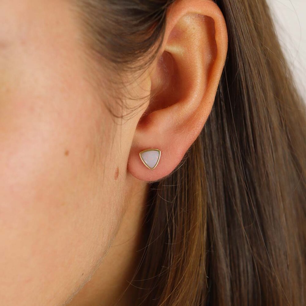 Per Trilliant Opal Earrings Heidi Kjeldsen Jewellers ER5123