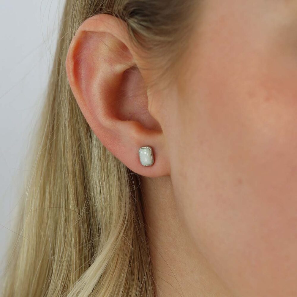 Per White Opal Earrings Heidi Kjeldsen Jewellers ER5111