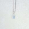 Asta Aquamarine white Topaz Pendant Heidi Kjeldsen Jewellery P1581 P1748 stll