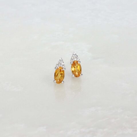 Dorit Citrine Earrings Heidi Kjeldsen Jewellery ER4858 ER6062 still