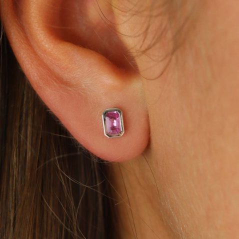 Sara Pink Sapphire Earrings Heidi Kjeldsen Jewellers ER6011 (2)