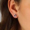 Trine Ruby and Diamond Bubble Earrings Heidi Kjeldsen Jewellers ER6007 (1)