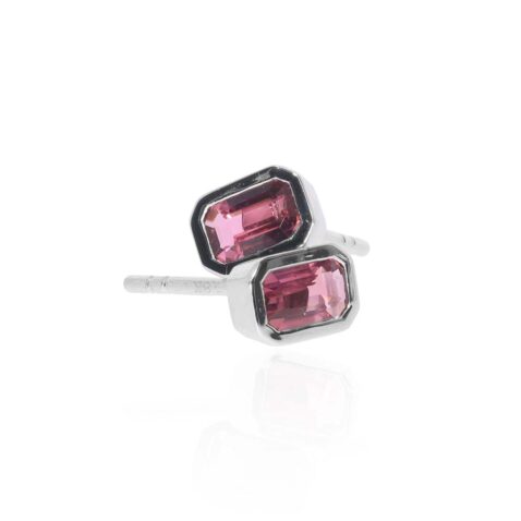 Alma Pink Tourmaline Earrings Heidi Kjeldsen Jewellery ER6010 white1