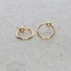 Eliza 9ct Yellow Gold Ball Loop Earrings Heidi Kjeldsen Jewellery ER6015 still1