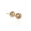 Eliza 9ct Yellow Gold Floral Swirl Earrings Heidi Kjeldsen Jewellery ER5069 white1