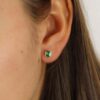 Jette Emerald Earstuds Heidi Kjeldsen Jewellers ER6008