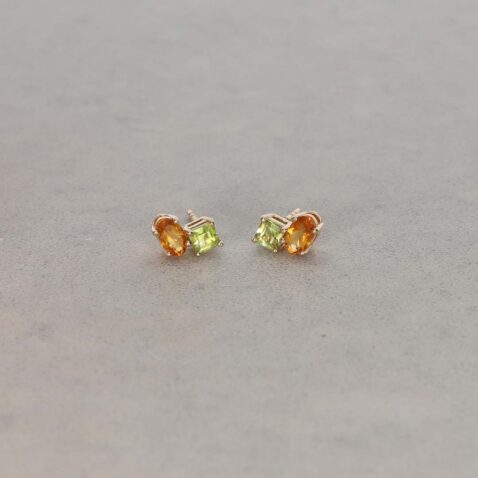 Nanna Heidi Kjeldsen Jewellery Peridot Citrine Earrings ER5091 still