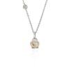 PLNL0009 Preloved Silver Bell Chantecler Pendant Heidi Kjeldsen Ltd white