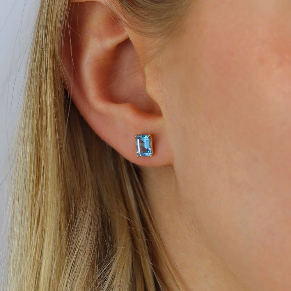 Freja Blue Topaz Earrings Heidi Kjeldsen Jewellers ER5088