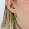 Naja Jade and Cultured Pearl Heart Drop Earrings Heidi Kjeldsen Jewellers ER5099