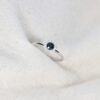 Sara Sapphire Silver Cluster Ring Heidi Kjeldsen Jewellery R5013 still