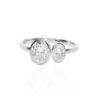 Sofia Moissanite Oval Ring By Heidi Kjeldsen Jewellery R4971 white(2)