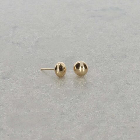 Eliza 9ct Yellow Gold Stud Earrings Heidi Kjeldsen Jewellery ER6018 still