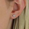Elsa White Topaz Cluster Earrings Heidi Kjeldsen Jewellers ER4978