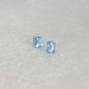 Freja Blue Topaz Gold Octagonal Earrings Heidi Kjeldsen jewellery ER6025 still