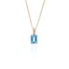 Freja Blue Topaz Pendant Heidi Kjeldsen Jewellers P1705 white1