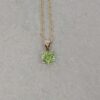 Nanna Peridot White Yellow Gold Pendant Heidi Kjeldsen Jewellery P1081 still