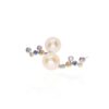 Trine Multi Coloured Bubble Pearl Earrings Heidi Kjeldsen Jewellery ER5062 white