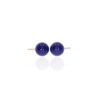 Birgit Lapis Lazuli Earstuds Heidi Kjeldsen Jewellery ER6047 white