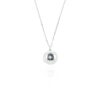 Helle Silver Diamond Star Locket Heidi Kjeldsen Jewellery P1699 white