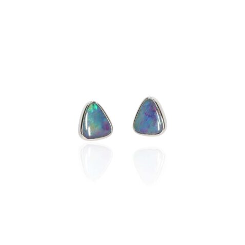 Per Freeform Opal Earrings Heidi Kjeldsen Jewellery ER5108 white
