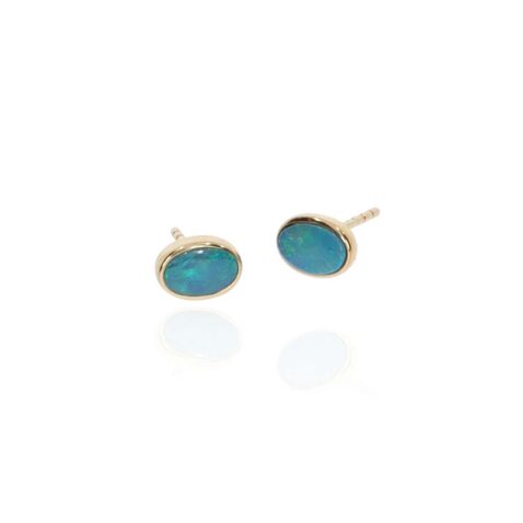 Per Opal Ovals Earrings Heidi Kjeldsen Jewellery ER5119 white