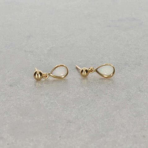 Per Opal Pear Shaped Drop Earrings Heidi Kjeldsen Jewellery ER5121 still