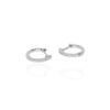 Hanne Diamond and white gold hoop earrings Heidi Kjeldsen Jewellery ER6014 white